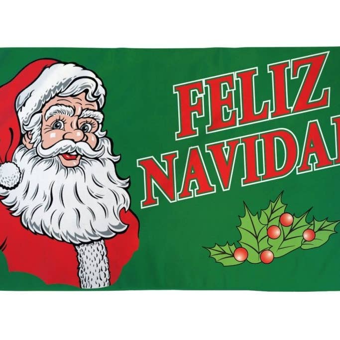 Flags Importer – Großhandel Flagge – Feliz Navidad Flagge 3x5ft Poly