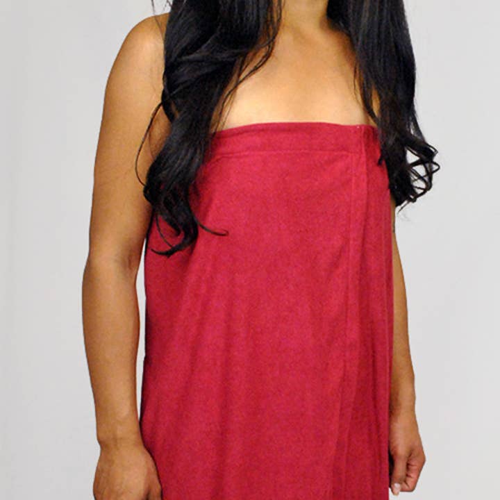 Welcome Home Unbeatable Deals - Wholesale Bath Towel - Women's Ruby Shower Rap3