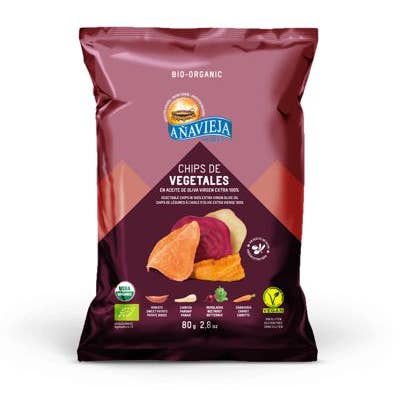 Aperitivos de Anavieja - Wholesale Chips - ORGANIC VEGETABLES CHIPS