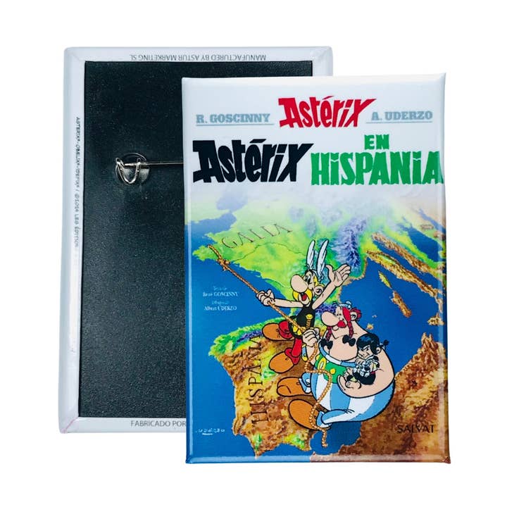 Astur Pins - Wholesale Lapel Pin/Button - Chapa © 14 - Asterix in Spain - Comic Cover - Spanish - A#2140
