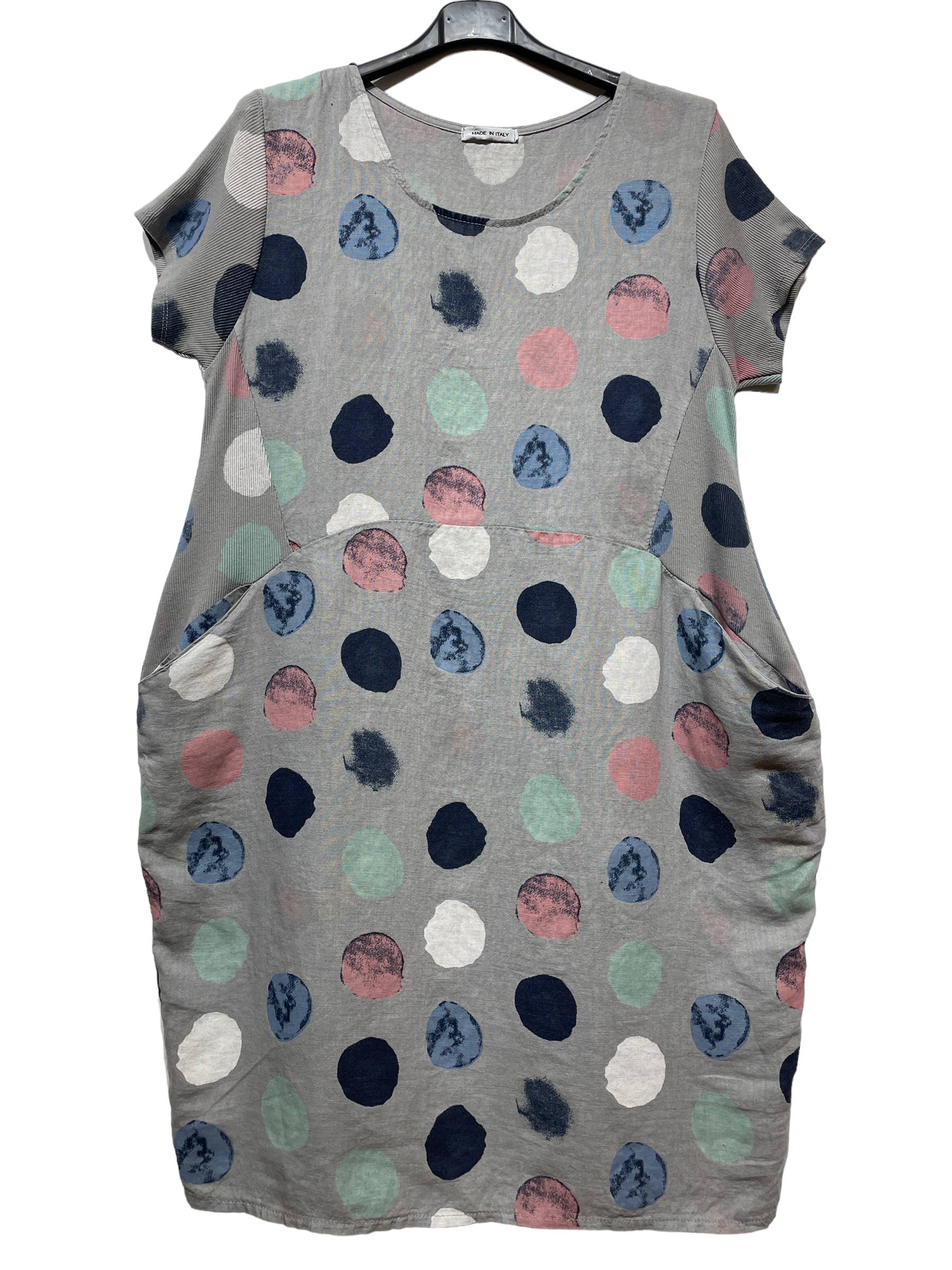 LINEN & COTTON HOUSE - Wholesale Jurk - Dames - 3533 jurk van linnen | dameskleding18