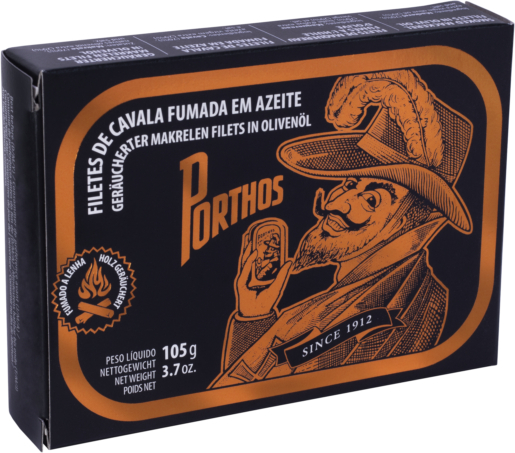 International Loft - Wholesale Tinned Fish - Porthos Smoked Mackerel Fillets in Olive Oil2