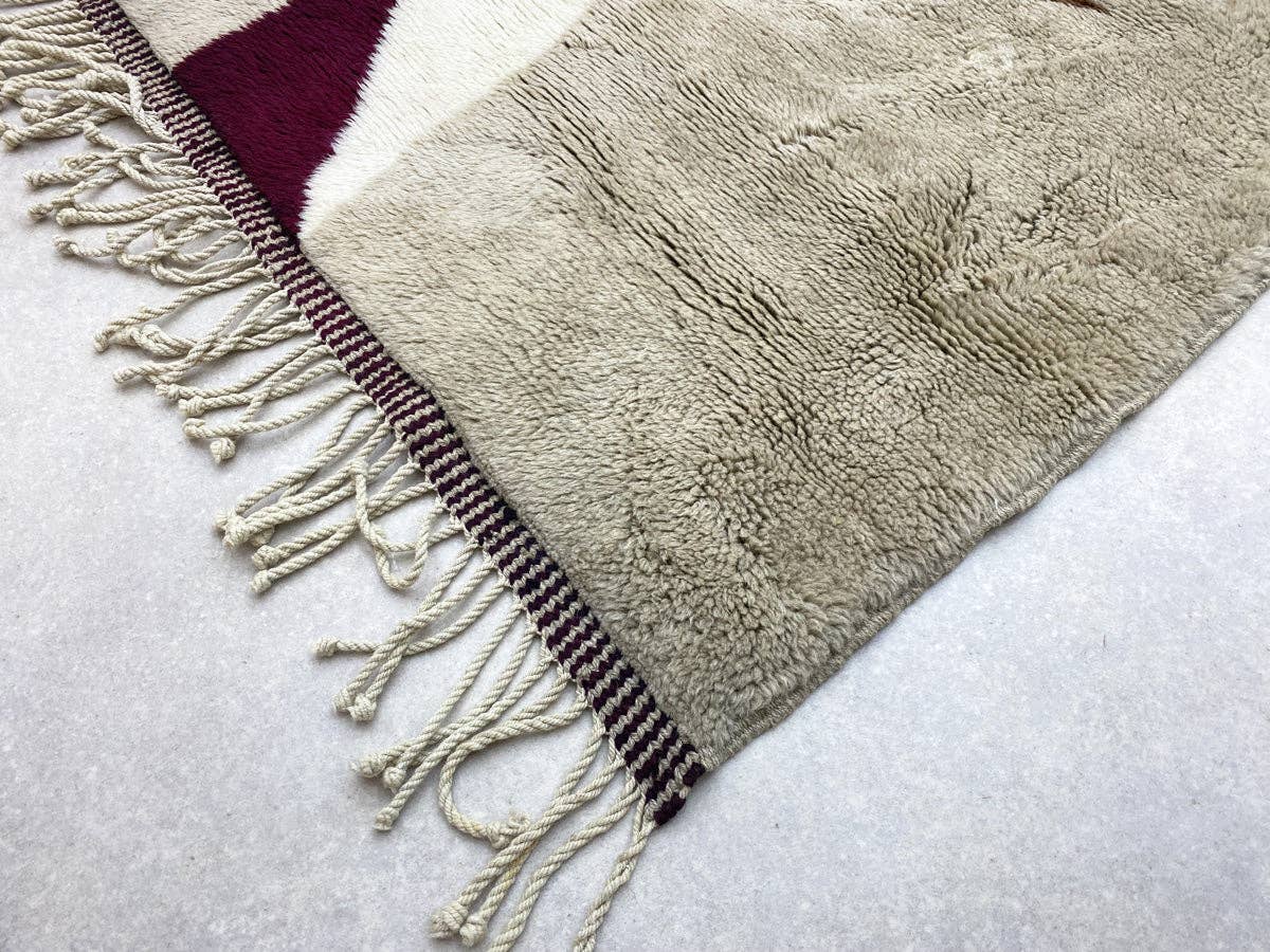 BohoVibeCraft - Vendita all'ingrosso Tappeto - Tappeto Beni Ourain, tappeto in lana, tappeto fatto a mano. Tappeto da area.2