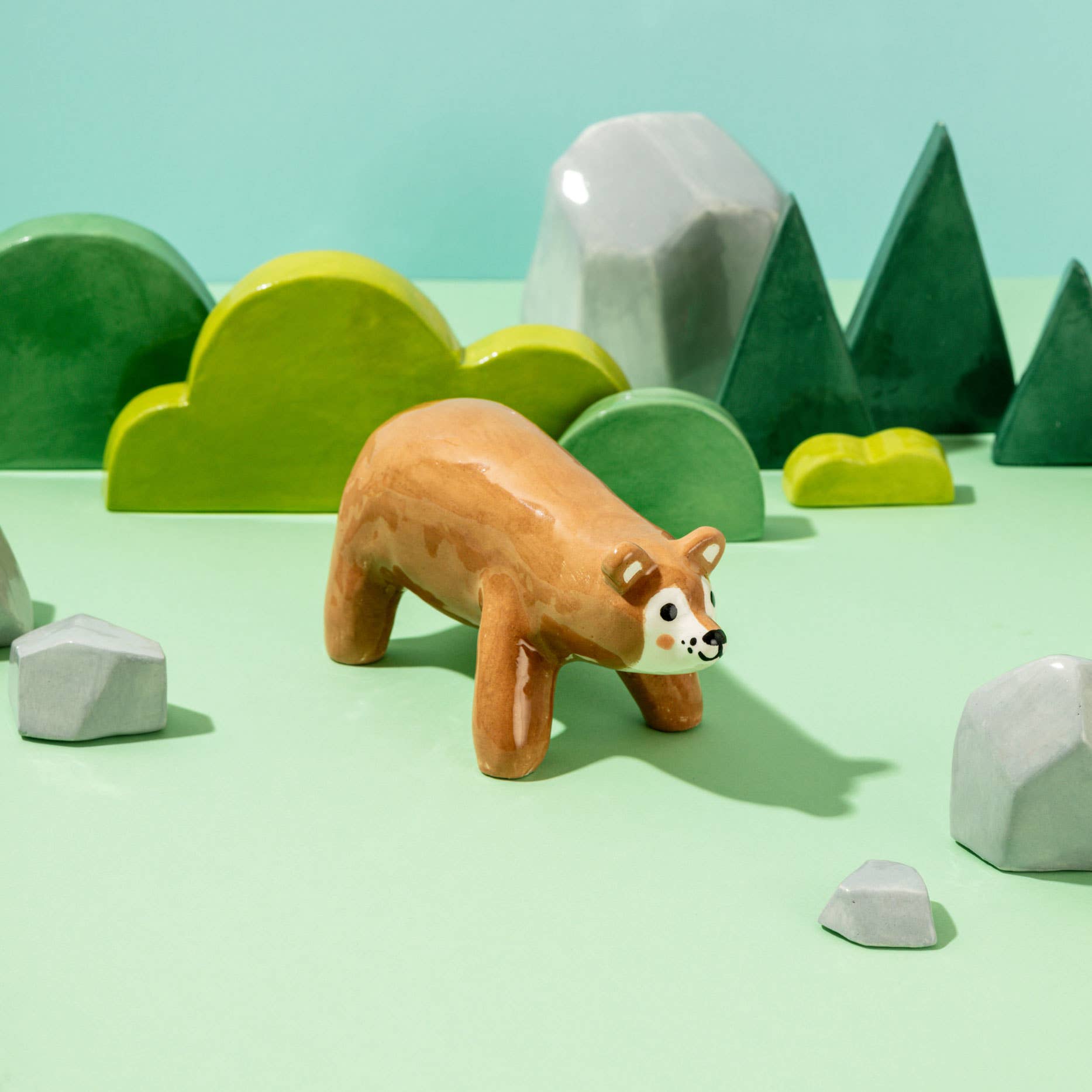 Ana Seixas - Vente Figurine décorative - Ours brun / Pièce en céramique1