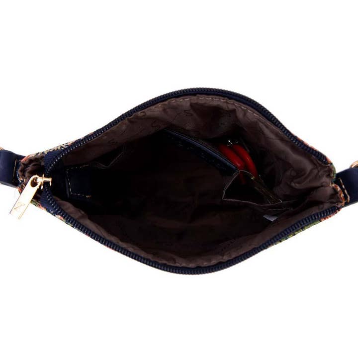 SignareArt - Wholesale Crossbody Bag - Women's - William Morris Strawberry Thief Blue Women's Crossbody Bag