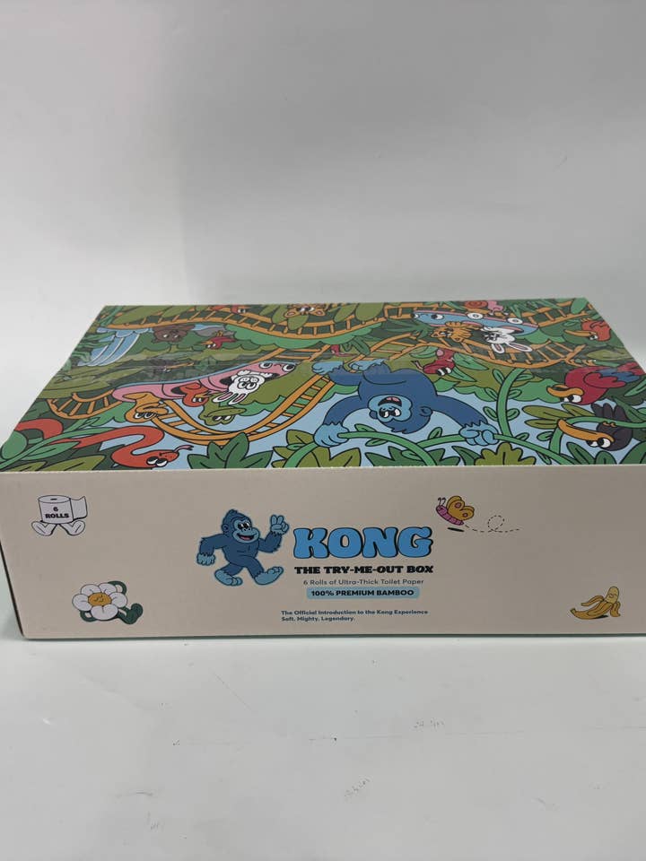 100% Premium Bamboo Toilet Paper for wholesale by KONG