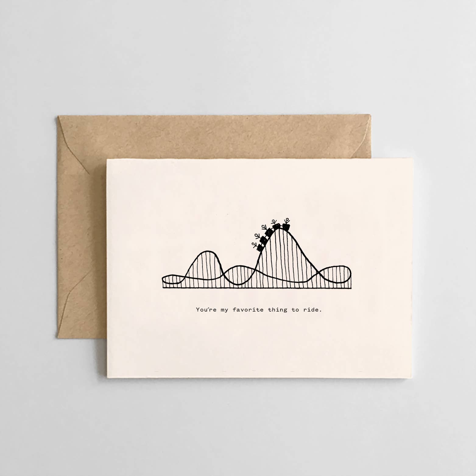 Spaghetti & Meatballs - Wholesale Love Card - Roller Coaster