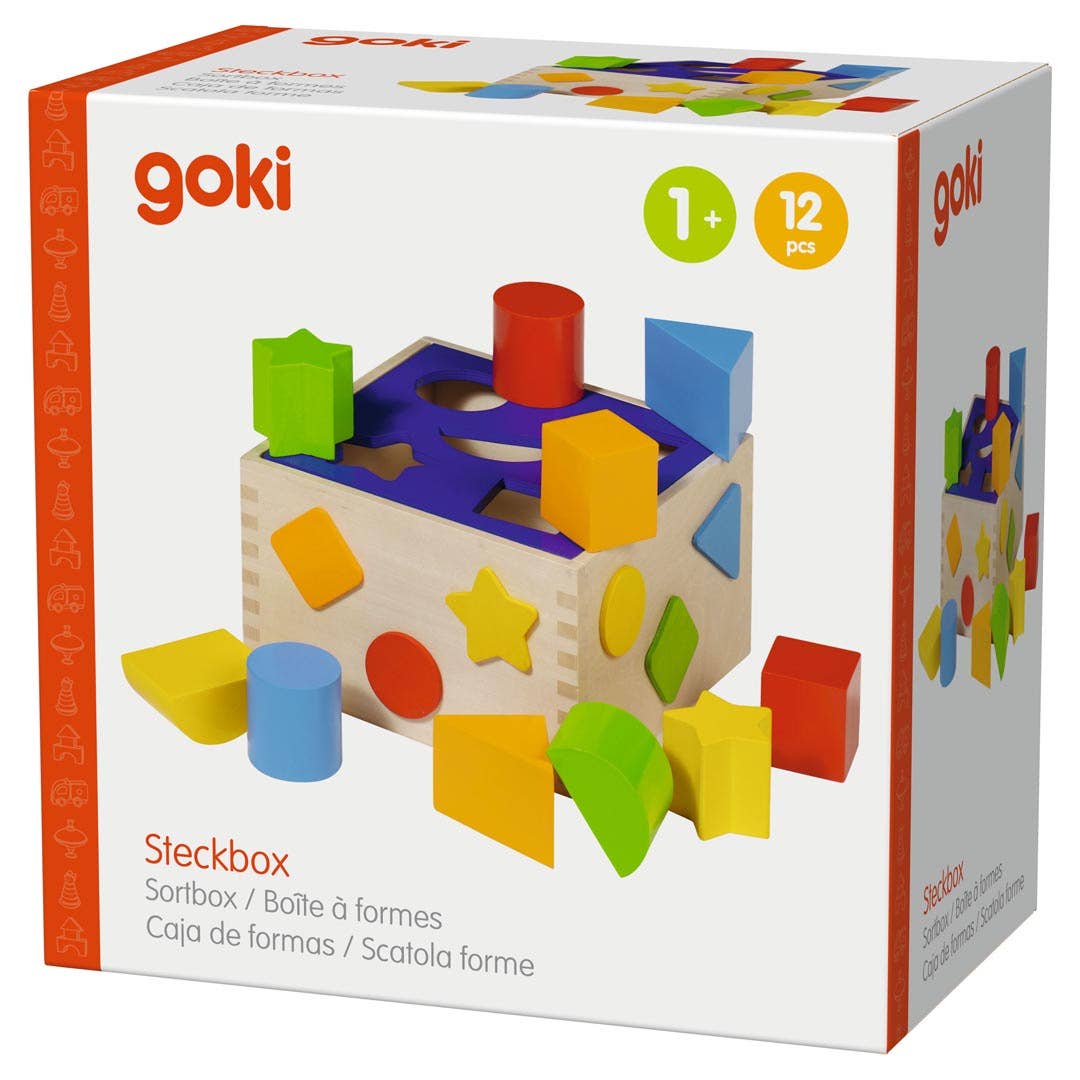 Goki America - Wholesale Wood Toy - Kids - Sort Box1