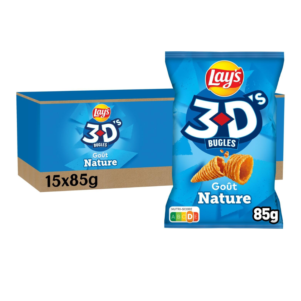 123bonbon - Wholesale Chips - BENENUTS 3D Buggles Nature2