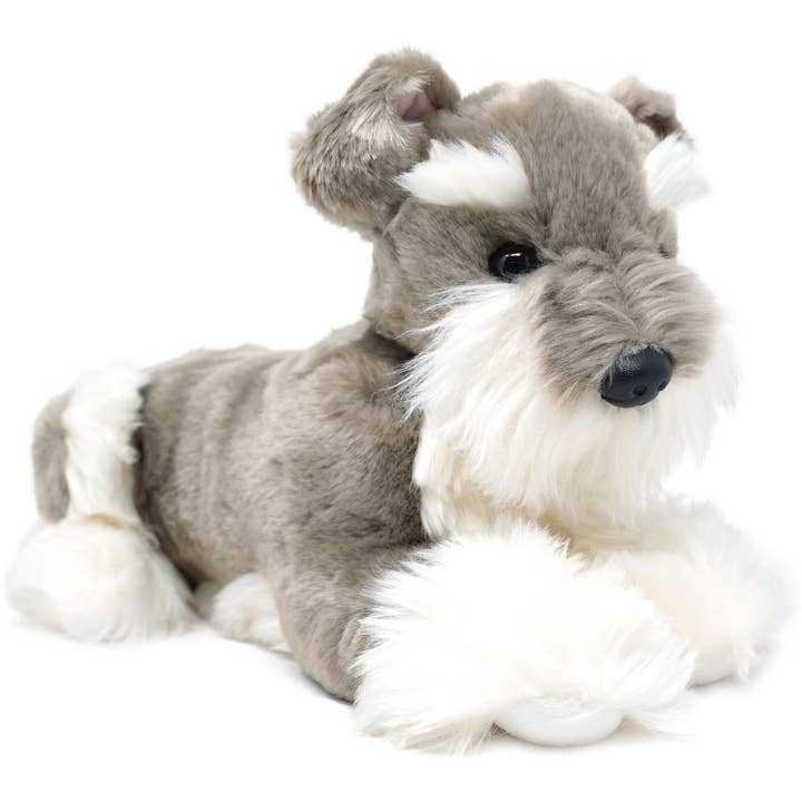 Siegfried The Schnauzer | 13 Inch Stuffed Animal Plush for wholesale by VIAHART Toy Co.