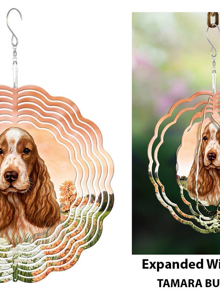 Veleta de Cocker Spaniel Inglés Ruano Naranja para venta al por mayor de Pet Gifts USA, LLC
