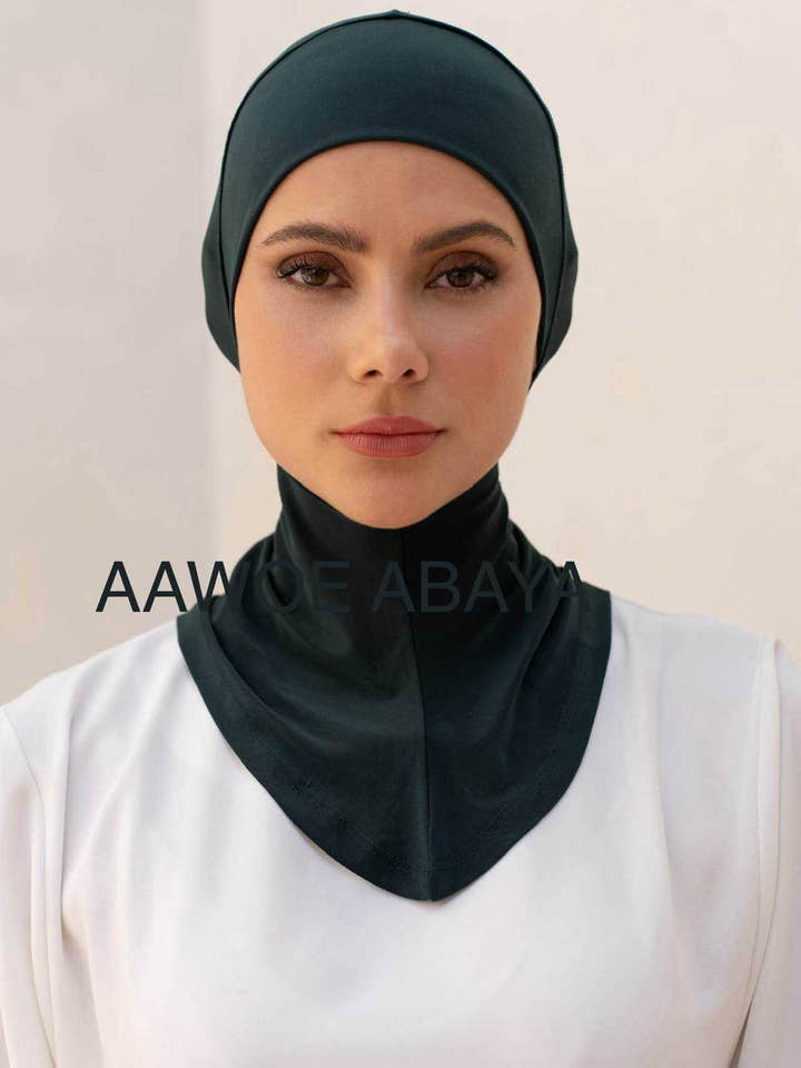 Elegante Hijjab-Mütze mit Kaffeekante - 2288 für den Großhandel von Aawoe Abaya