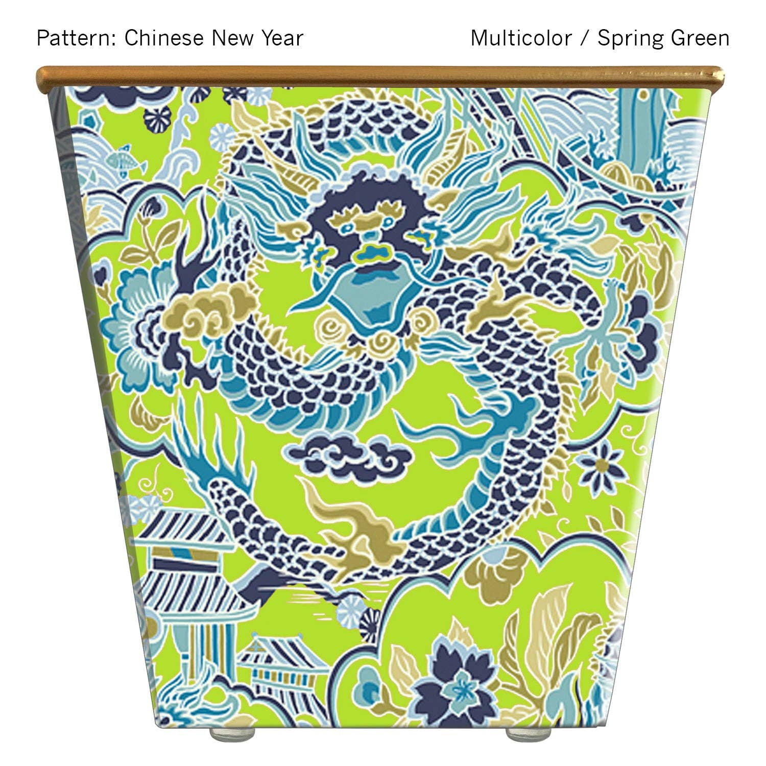 Hedge Farm Candles and Containers – wholesale Jar/filled candle – Chinese New Year (Two tone) Cachepot Candle7