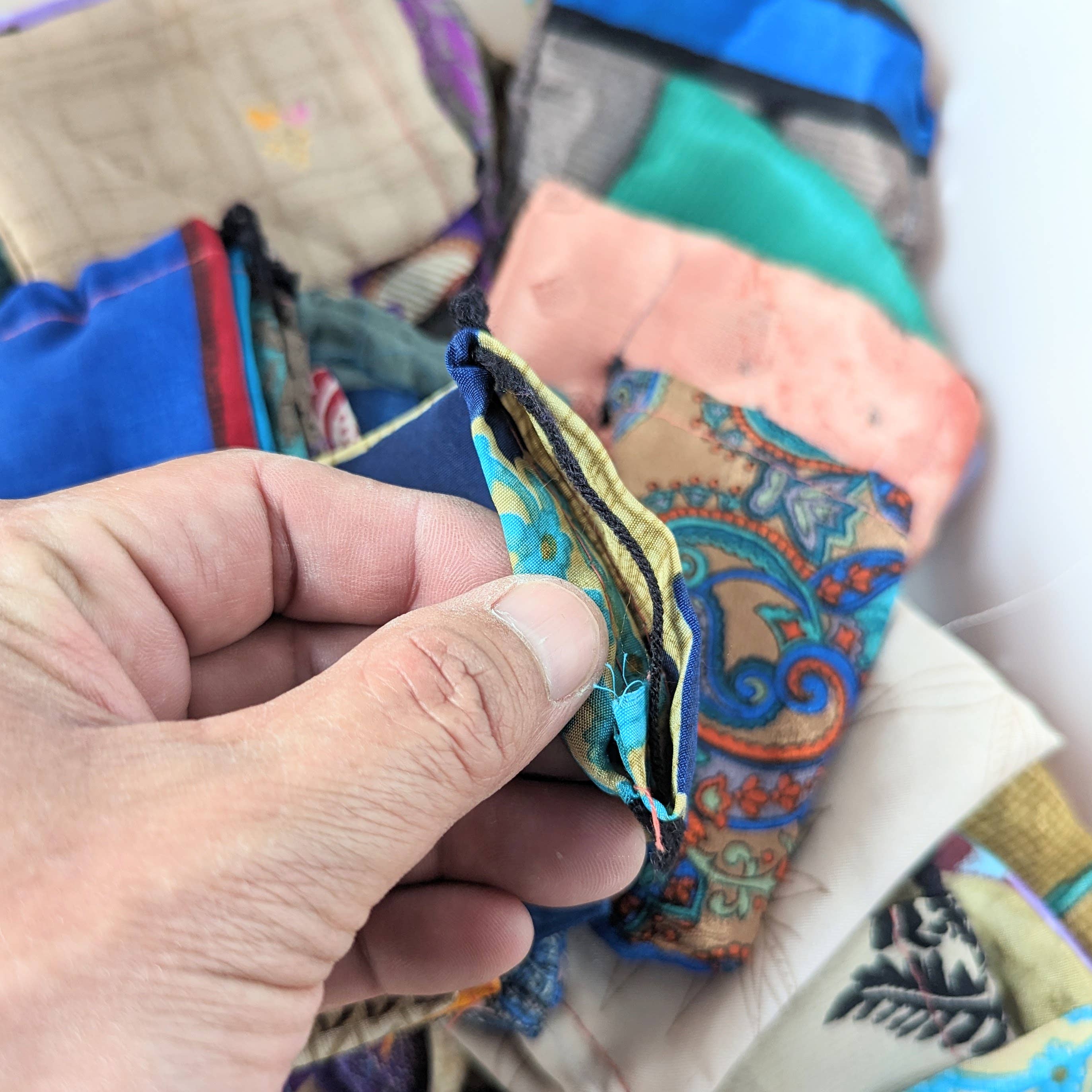 Tenzing Collections – wholesale Presentpåse – Tenzing Collections - 100-pack återvunna siden- och jutesäckar med dragsko eller dragkedja för gåvor10