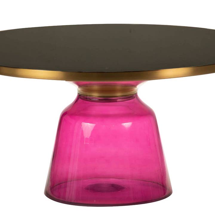 Mesa Centro Inox/Cristal Negro75x75x37 cm para venta al por mayor de Ethan Chloe - GARPE GROUP - GARCIA PÉREZ Y CÍA S.L.