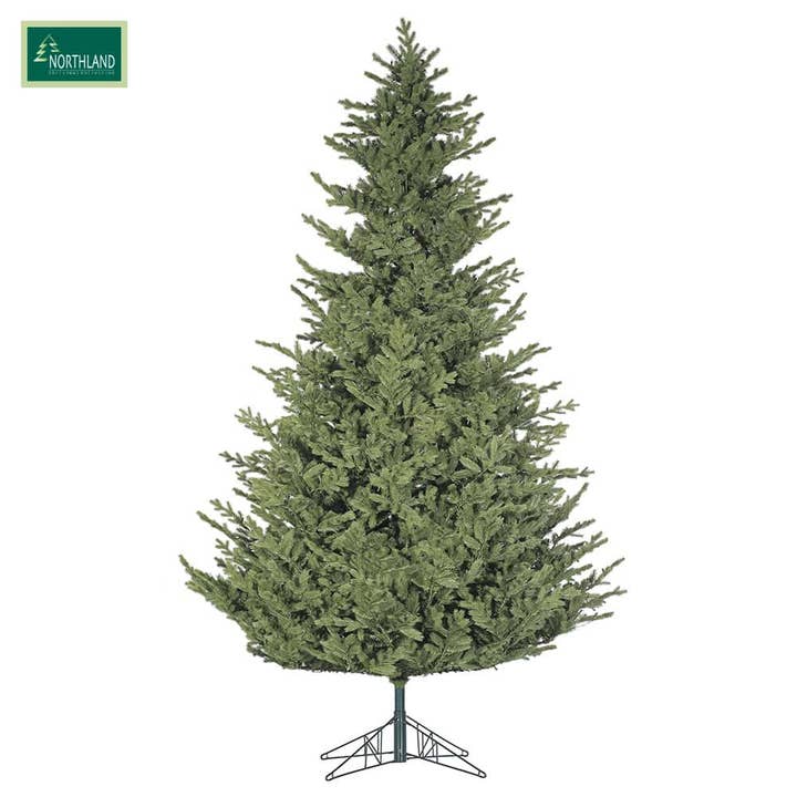 12'Hx99"D Foxtail Pine (PE) Tree x6684 on Metal Stand Green for wholesale by Silk Flower Depot