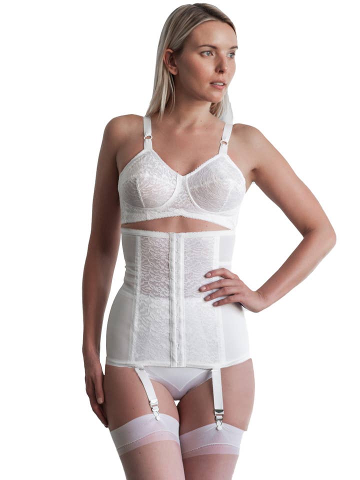Rago Shapewear - Wholesale Korset - Dames - RAGO Style 21 - Waistrainer/riem met kousenbanden Firm Sha1
