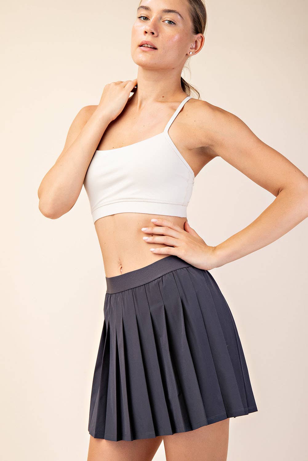 Rae Mode - Wholesale Skort - Women's - STRETCH WOVEN ACTIVE PLEAT TENNIS SKORTS12