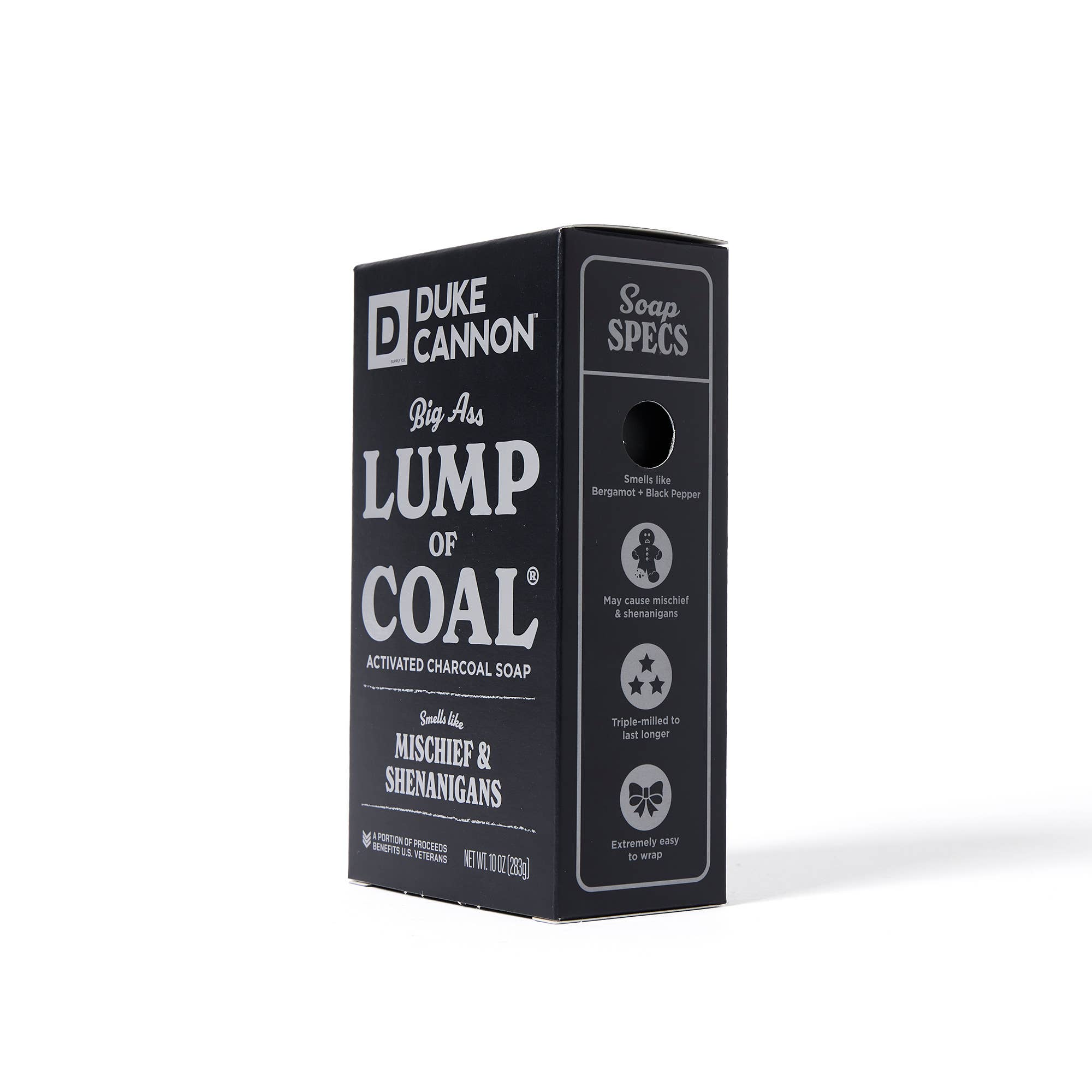 Duke Cannon - Wholesale Bar Soap - Men's - Big Ass Lump of Coal Brick Bar Soap2