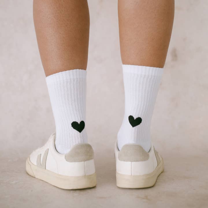Eulenschnitt - Wholesale Socks - Unisex - Heart socks size 43 - 46 (pack of 5 pieces)