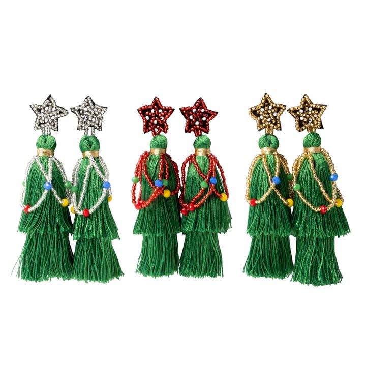 DM Merchandising - Wholesale Tassel Earrings - All Spruced Up Holiday Earrings3