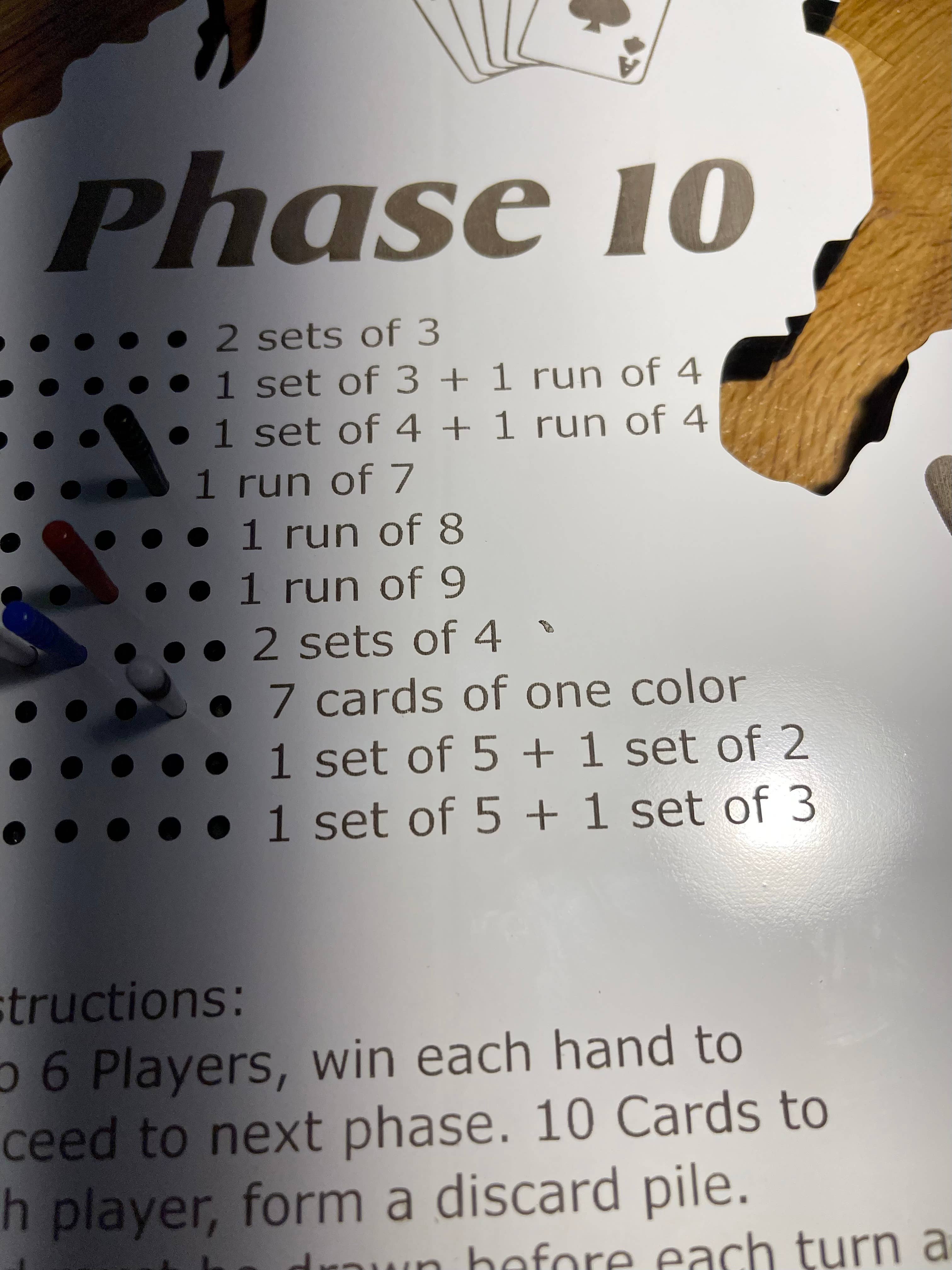 Michigan Proud Gifts - Wholesale Board Game - Michigan Shaped Phase Ten Game Board1