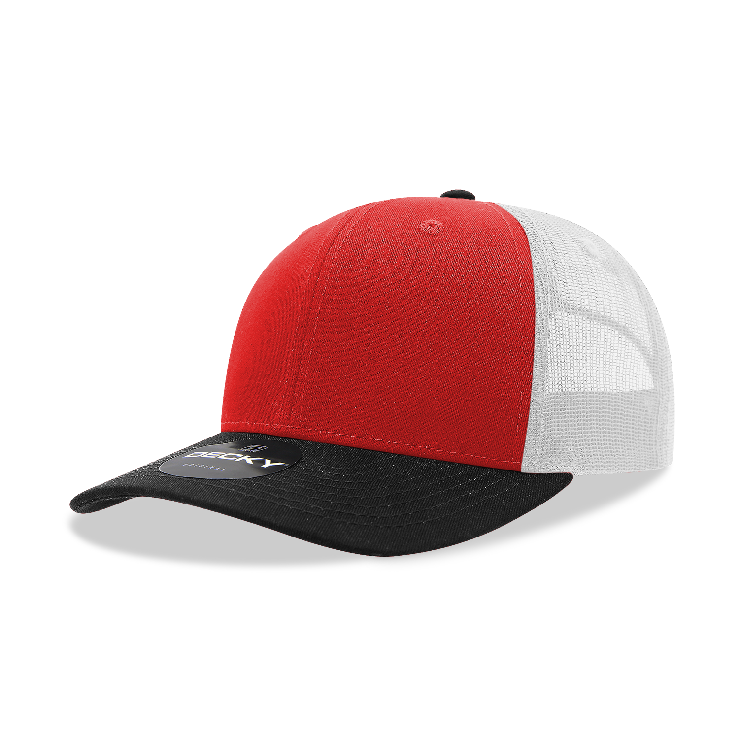 The Park Wholesale - Vente Casquette de camionneur – unisexe - Casquette Trucker classique Decky 6021, 6 panneaux, style mid pro56