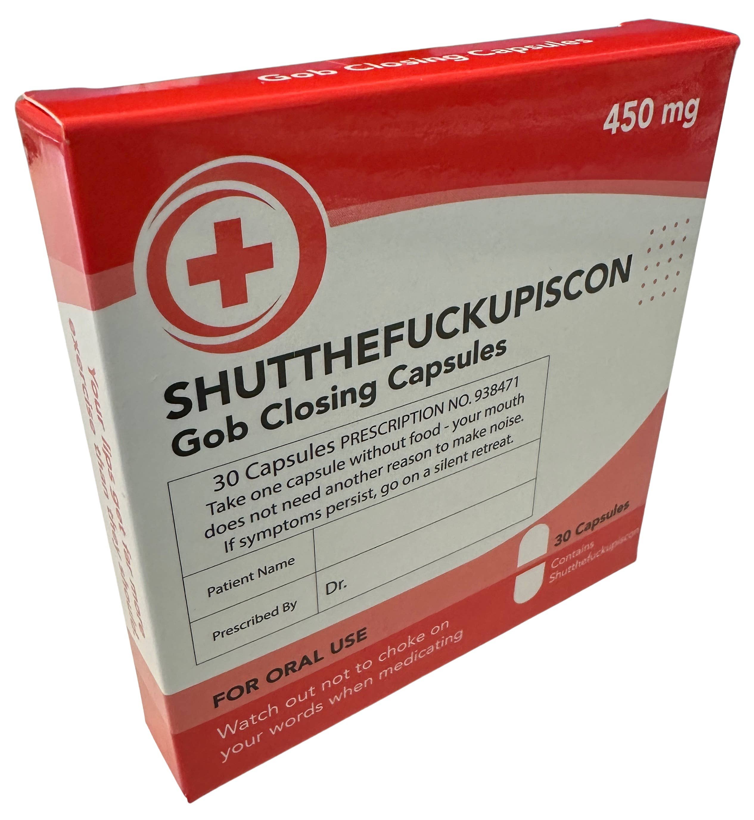 The Diabolical Gift People - Novelty Gifts, Christmas Gifts - Wholesale Mints - Shutthefuckupiscon Candy - Stocking Fillers, White Elephant, Xmas