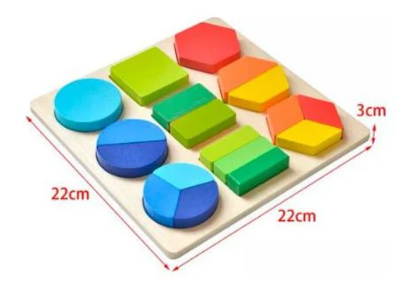 ACOOL TOY - Wholesale Build-a-Toy - Kids - AC6628   Fraction Puzzle B1