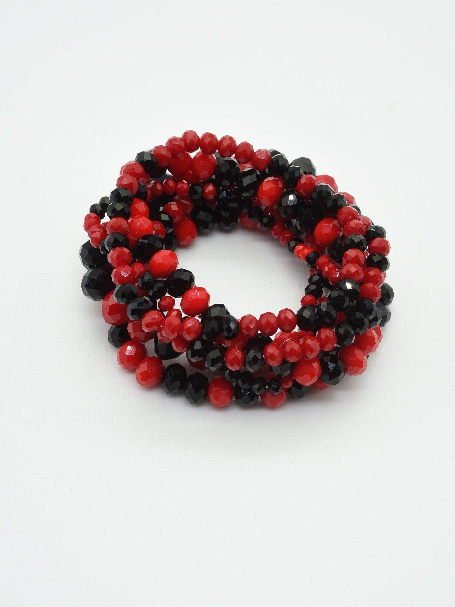 MiMi Wholesale - Wholesale Jewelry Set - CB2177 7 Piece Glass Beaded Bracelet Jewelry Set23