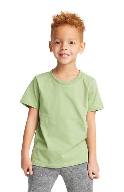 Royal Apparel - Wholesale T-Shirt - Kids - Toddler Organic Short Sleeve Crew Tee