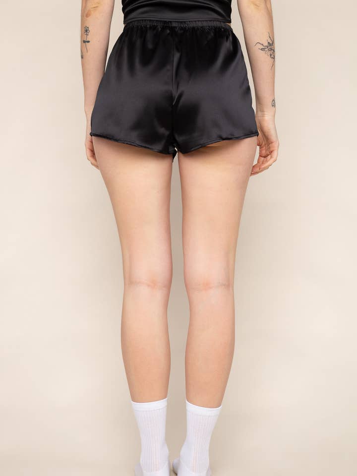 NLT - Wholesale Lounge Shorts - Women's - Satin Shorts11