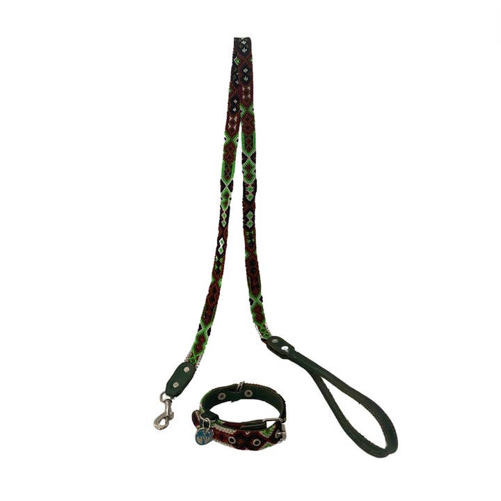 HOLBOX SET GREEN XS (35 CM / 13.77″) / (1.1 MT / 43.30″) for wholesale by Tulum Handmade