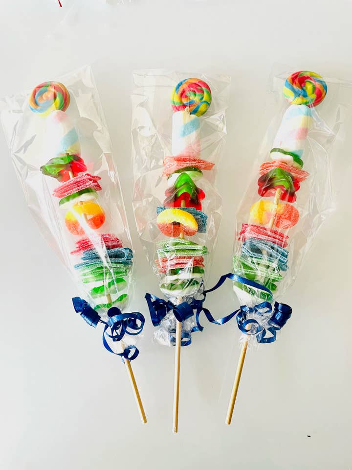 5 Candy Kabobs for wholesale by Candy Cake Explosion