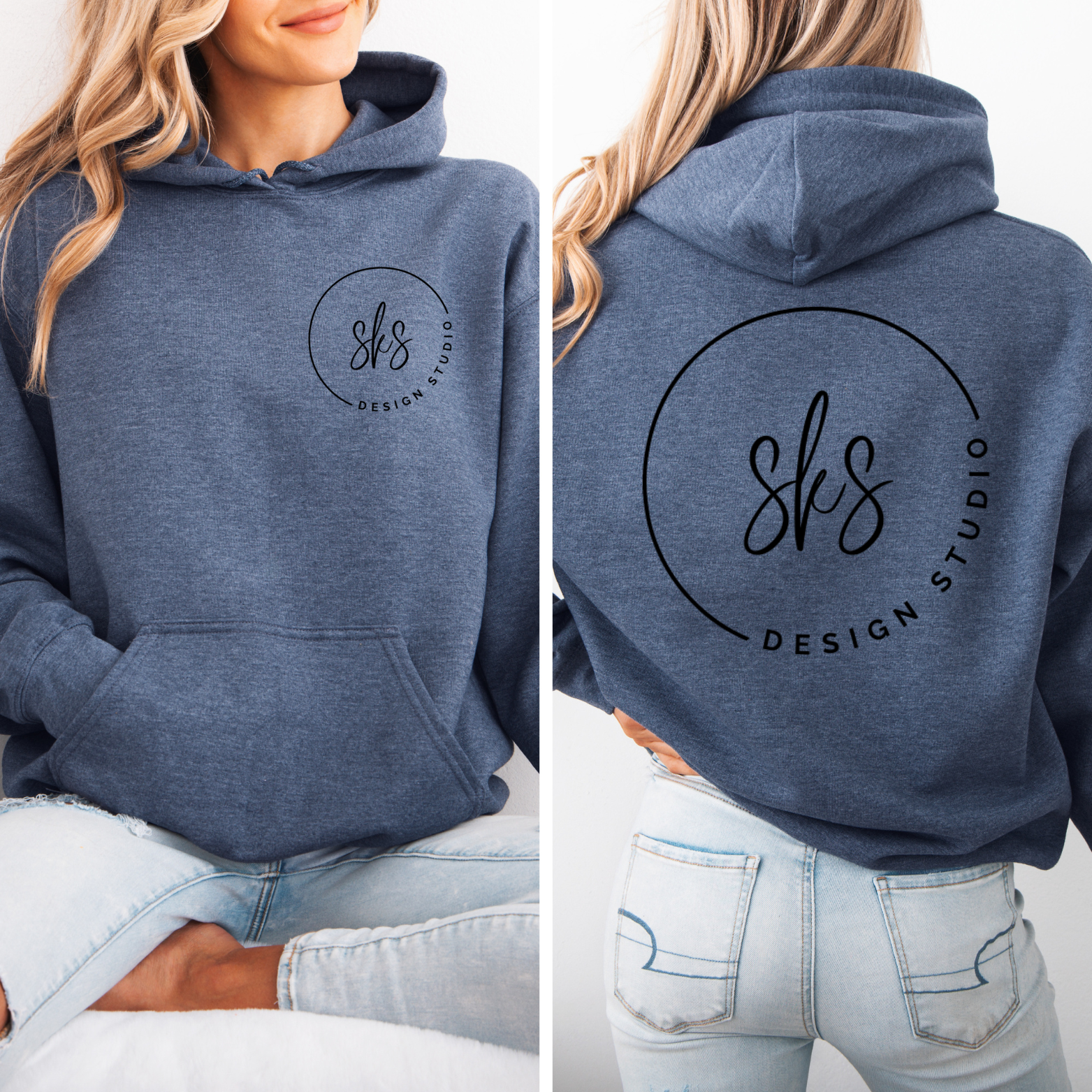 SKS Design Studio - Wholesale Hoodie - Unisex - CUSTOM LOGO | Unisex Hoodie Sweatshirt [GILDAN]42