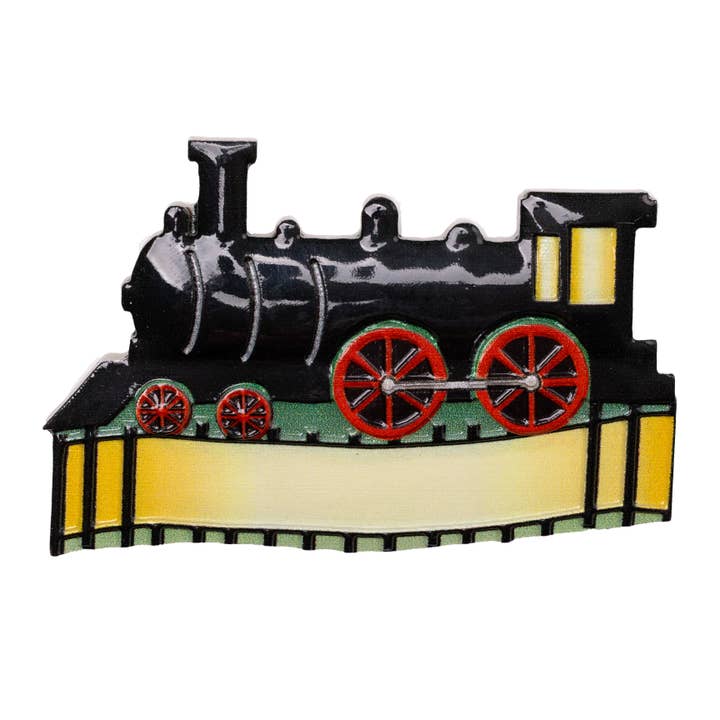 Aimant de soulagement de train pour la vente par Mother Moose Gifts