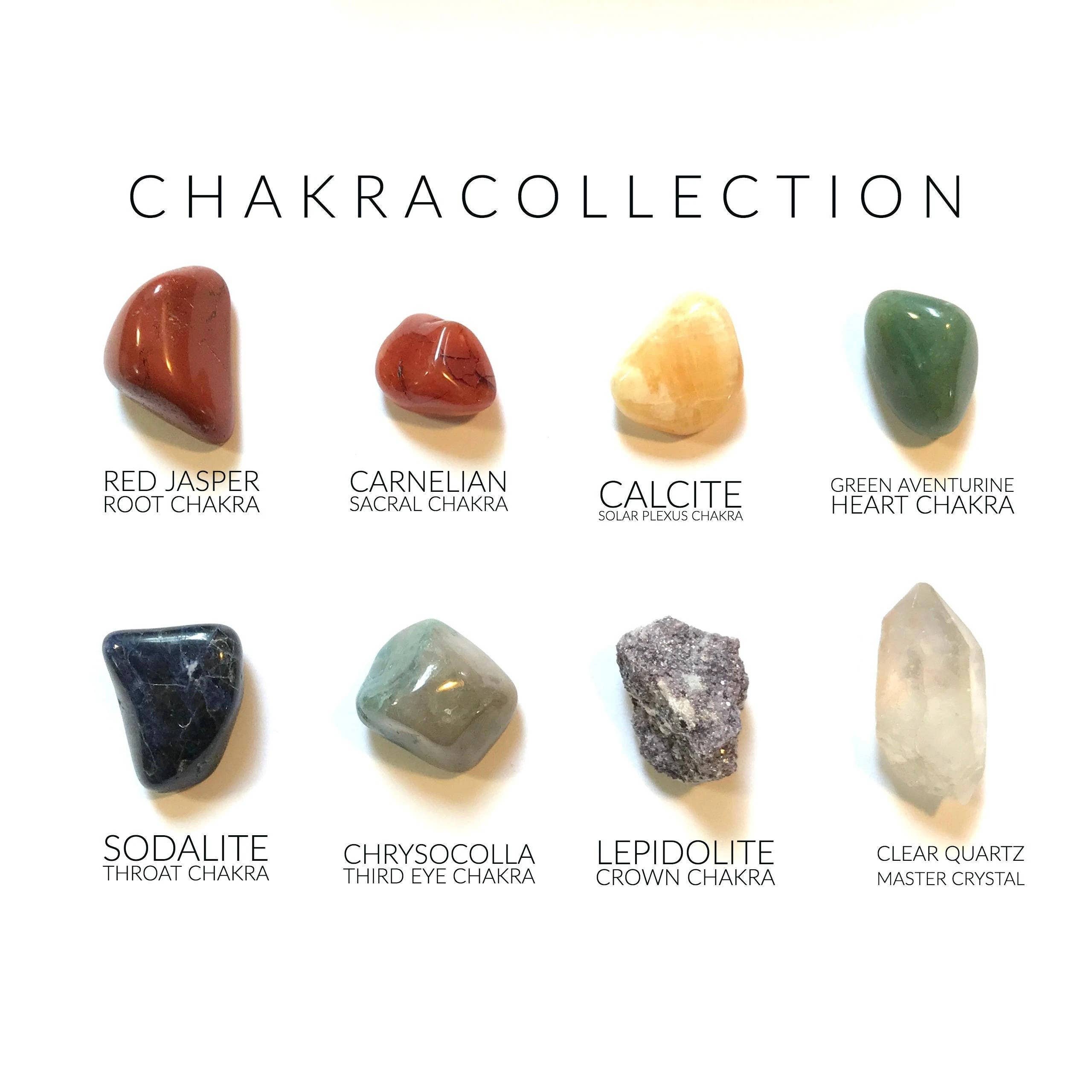 Crystal Grids - Wholesale Spiritual Stone/Crystal - Chakra Collection - Rox Box - 8 pack - Crystals and Stones9