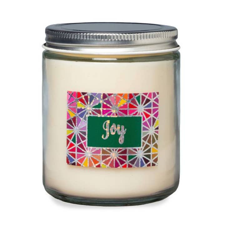 holiday sparkle JOY for wholesale by Eco Candle Company