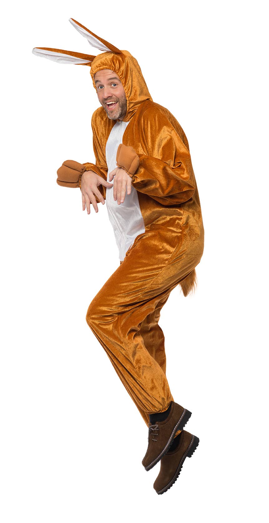 Partychimp - Wholesale Verkleedkleren - Heren - Onesie Paashaas - Feestkostuum0