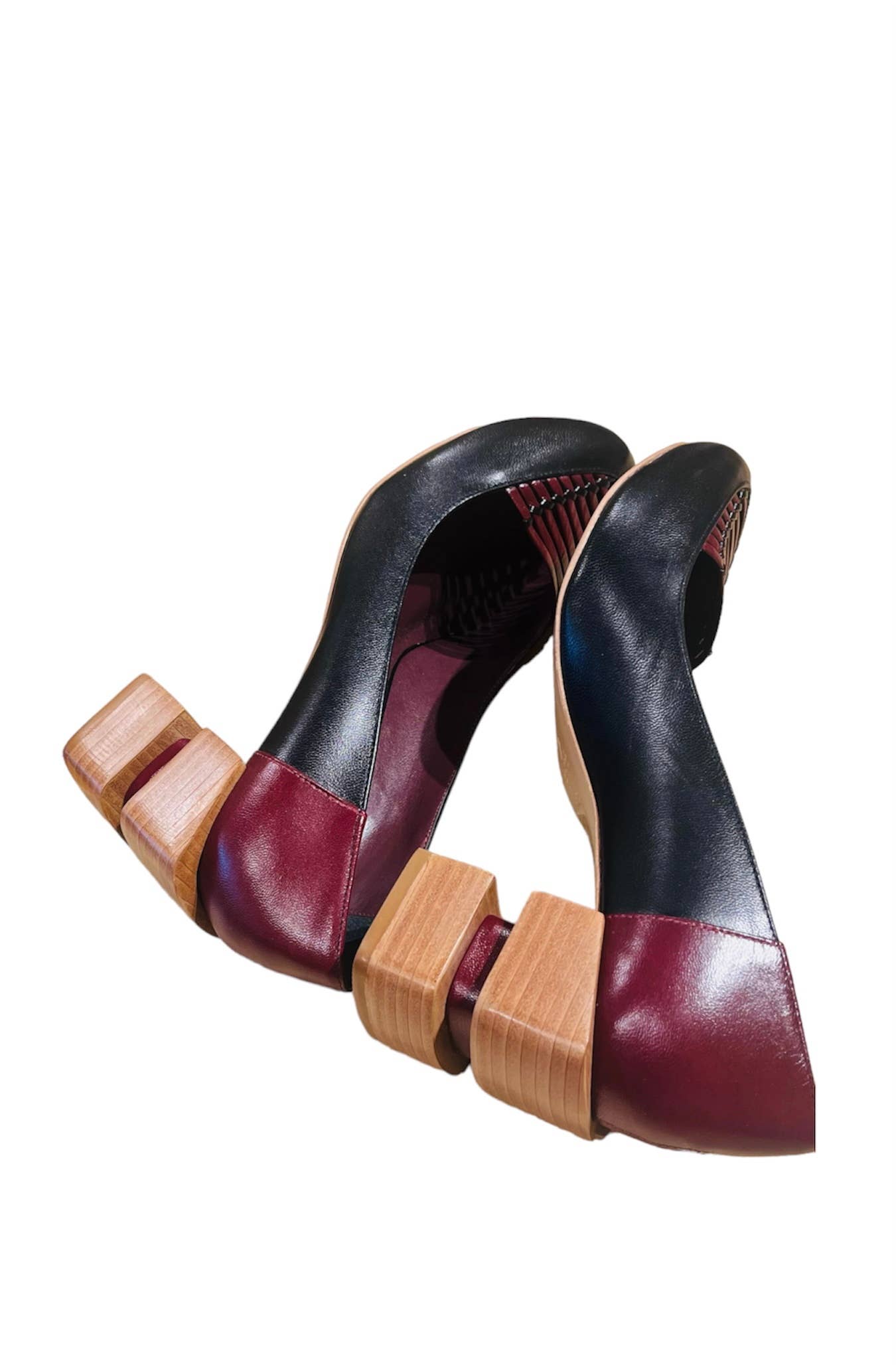 Nature by Trejok Limited Liability Company – wholesale Platåskor - Dam – Catalina trä staplade klackar 5