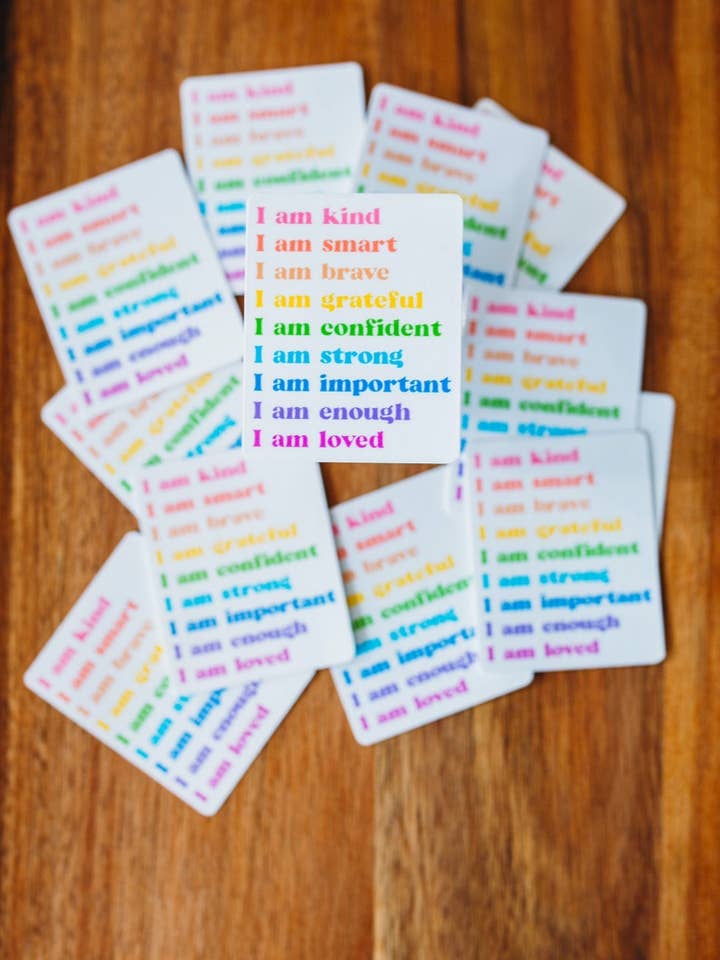 Ich-bin-Affirmationen-Aufkleber für den Großhandel von Taylor Made