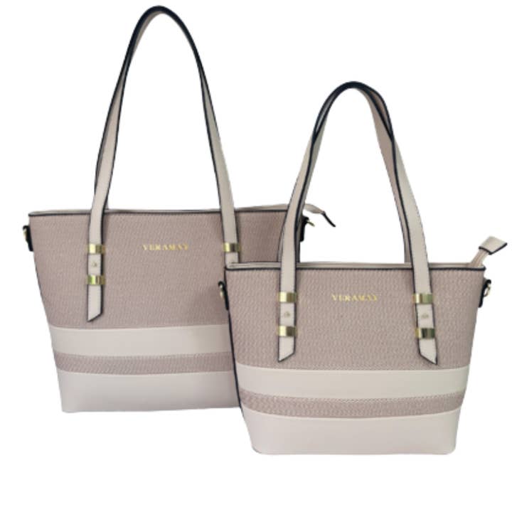 Iggi Beige Vera May Vegan Leather Handbag for wholesale by VeraMay