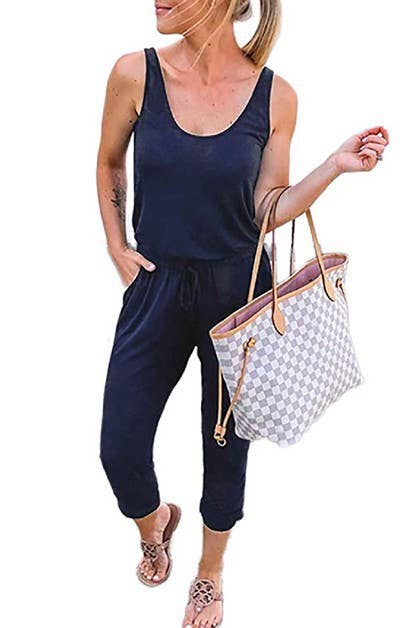 Supreme Fashion – wholesale Romper – Women's – Striped Short Sleeve Drawstring Waist Romper8