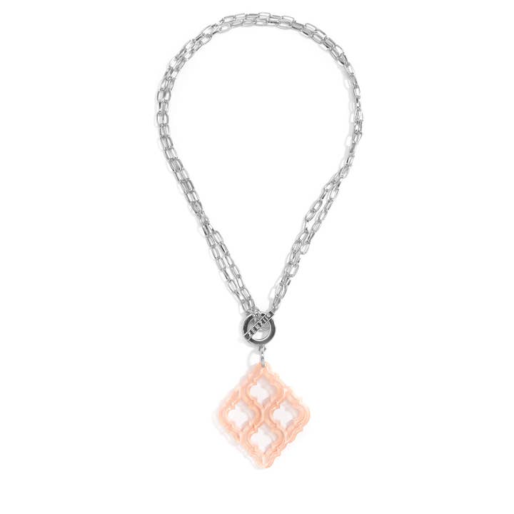 ZENZII Jewelry - Wholesale Pendant/Charm Necklace - Lattice Pendant Necklace12