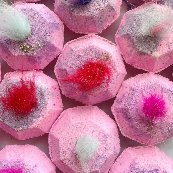 The Sister Made - Wholesale Bath Bomb/Fizz - Troll Gem Bath Bomb - Toy Inside!2