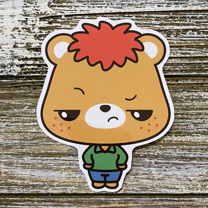 Chucks McGee vinylsticker voor wholesale door Hamimo Small Things