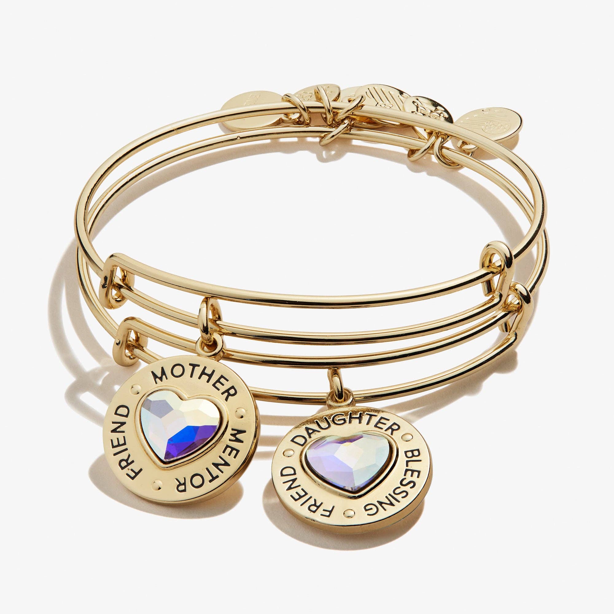 Alex and Ani - Wholesale Jewelry Set - Mother Daughter Charm Bangles, Set of 23