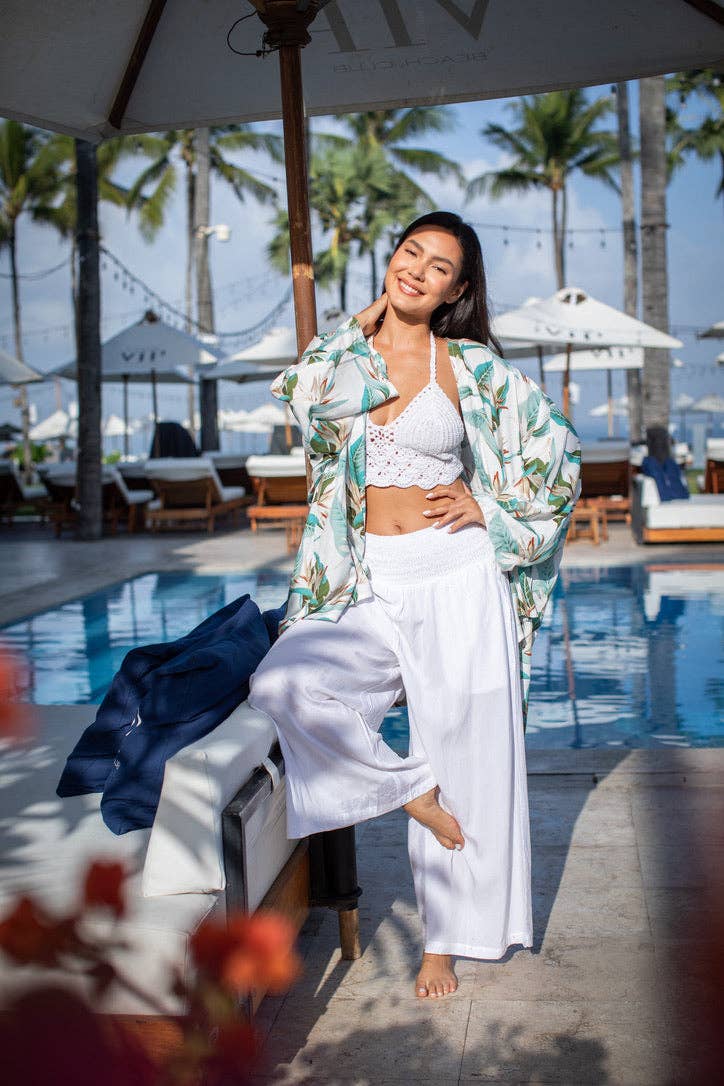 Bali Queen - Wholesale Pants - Women's - Solid Wide Leg Pant1