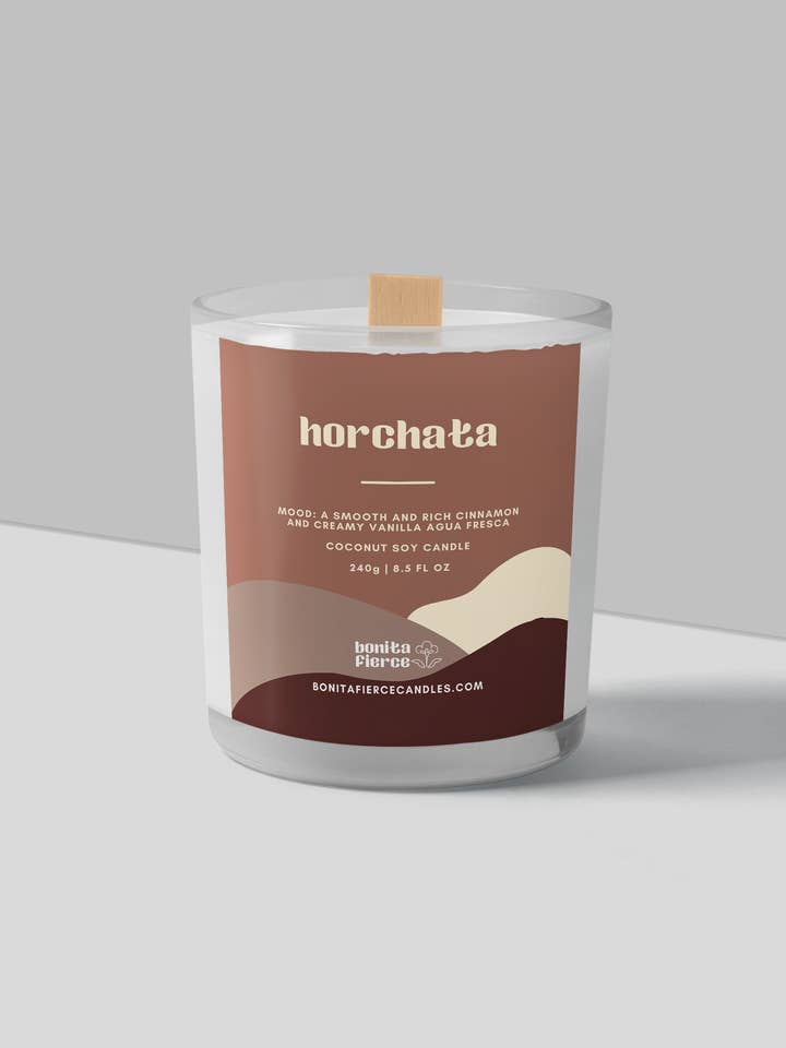 Horchata Candle | Cinnamon, Rice & Vanilla Candle for wholesale by Bonita Fierce Candles
