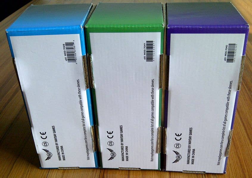 Mayday Games - Wholesale Card Game - Euro Card Sleeve - Pack of 100 - 59 MM X 92 MM4